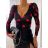 Elegant mini strapless dress for women (S / M ONE SIZE) ITALIAN FASHION IMWD221538