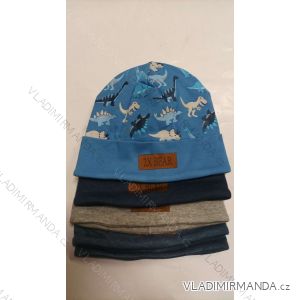 Baby boys' spring cap ((3-6) POLSKÁ VÝROBA PVE23TN3082