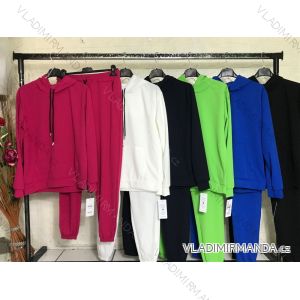 Women's long sleeve tracksuit and sweatshirt set (S/M ONE SIZE) ITALIAN FASHION IMPGM232116