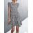 Women's Sleeveless Ruffle Summer Dress (S/M ONE SIZE) ITALIAN FASHION IMWD23471