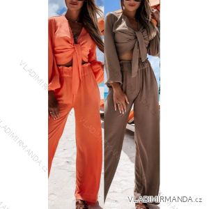 Women's summer top and pants set (S / M ONE SIZE) ITALIAN FASHION IMWK222192