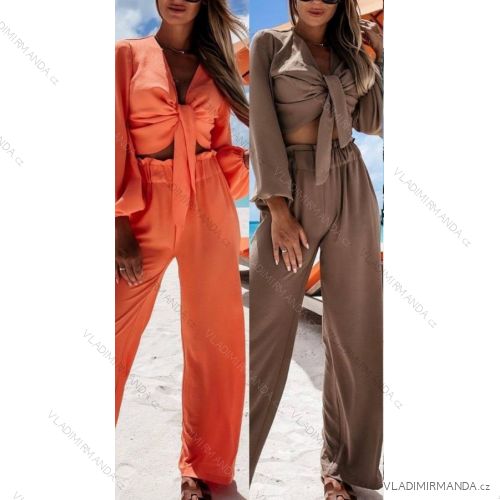 Women's summer top and pants set (S / M ONE SIZE) ITALIAN FASHION IMWK222192