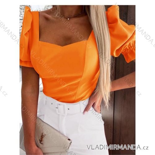 Women's long sleeve blouse (S / M ONE SIZE) ITALIAN FASHION IMWK21011