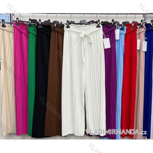 Women's Long Elegant Summer Pants (S/M/L ONE SIZE) ITALIAN FASHION IMWD23506