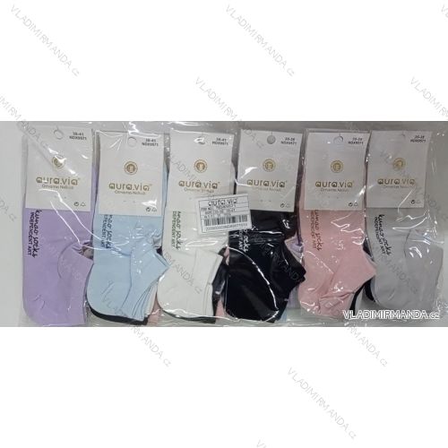 Women's ankle socks (35-38, 38-41) AURA.VIA AURA23NDX9571