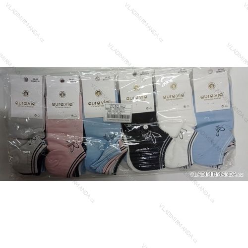 Women's ankle socks (35-38, 38-41) AURA.VIA AURA23NDX9570