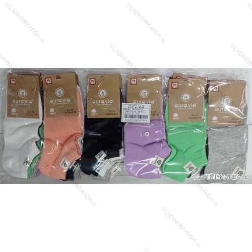 Women's ankle socks (35-38, 38-41) AURA.VIA AURA23NDX9578