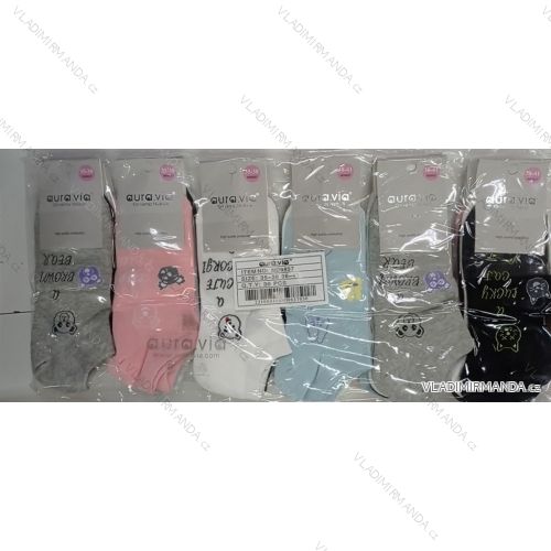 Women's ankle socks (35-38, 38-41) AURA.VIA AURA23ND9837