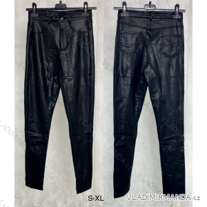 Women's long leather pants (S/M ONE SIZE) ITALIAN FASHION IMPLP2330030090