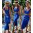 Women's long skirt and strappy top set (S/M ONE SIZE) ITALIAN FASHION IMPLP2350870070