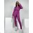 Women's long pants and long sleeve jacket set (S/M ONE SIZE) ITALIAN FASHION IMPLP2322302020