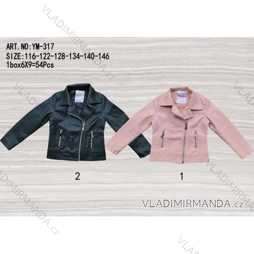 Jeans jacket warm teen girl (134-164) ACTIVE SPORTS ACT218P-8129