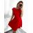 Women's Elegant Summer Lace Sleeveless Dress (S/M ONE SIZE) ITALIAN FASHION IM923050