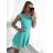 Women's Elegant Summer Lace Sleeveless Dress (S/M ONE SIZE) ITALIAN FASHION IM923050