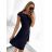 Women's Elegant Summer Lace Sleeveless Dress (S/M ONE SIZE) ITALIAN FASHION IM923050