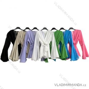 Women's Long Sleeve Tunic/Blouse (S/M ONE SIZE) ITALIAN FASHION IMPLM2330269