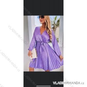 Women's Elegant Long Sleeve Dress (S/M ONE SIZE) ITALIAN FASHION IMPGM2310644