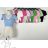 Women's Short Sleeve Crop Top (S/M ONE SIZE) ITALIAN FASHION IMPBB2322020