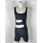 Women's Strapless Jumpsuit (S/M ONE SIZE) ITALIAN FASHION IMPBB23H6153