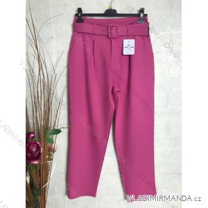 Women's Belted Long Pants (S-XL) ITALIAN FASHION IMPGM237884-02