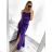 Women's long elegant strapless dress (S/M ONE SIZE) ITALIAN FASHION IMPGM2310505