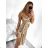 Women's strapless party dress (S/M ONE SIZE) ITALIAN FASHION IMPGM2310505