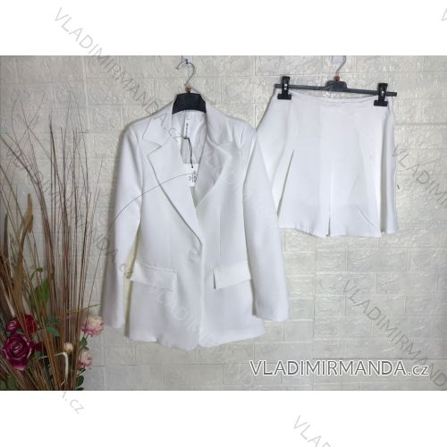 Šaty letní na ramínka dámské (S/M ONE SIZE) ITALSKÁ MÓDA IMPBB22B21841 white S