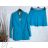 Šaty letní na ramínka dámské (S/M ONE SIZE) ITALSKÁ MÓDA IMPBB22B21841 Green XL