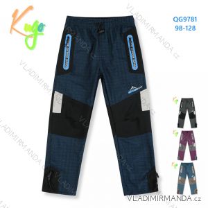 Children's and boys' long outdoor pants (98-128) KUGO QG9781/9650