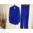 Šaty letní na ramínka dámské (S/M ONE SIZE) ITALSKÁ MÓDA IMPBB22B21841 Royal blue S