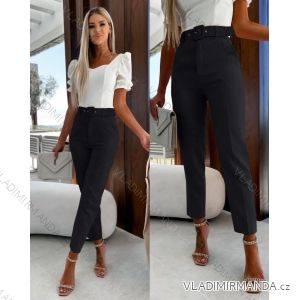 Women's Long Stretch Pants (L/XL ONE SIZE) ITALIAN FASHION IMD23130