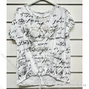 Women's Short Sleeve Tunic (S/M ONE SIZE) ITALIAN FASHION IMPSH23T-2230