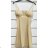 Women's elegant evening dress with straps (S/M ONE SIZE) ITALIAN FASHION IMPSH2313154 růžová malinová S / M