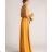 Women's Dress Long Straps Variable Tie (S/M/L/XL ONE SIZE) ITALIAN FASHION IMM223000HG - Fuchsia Pink - S/M