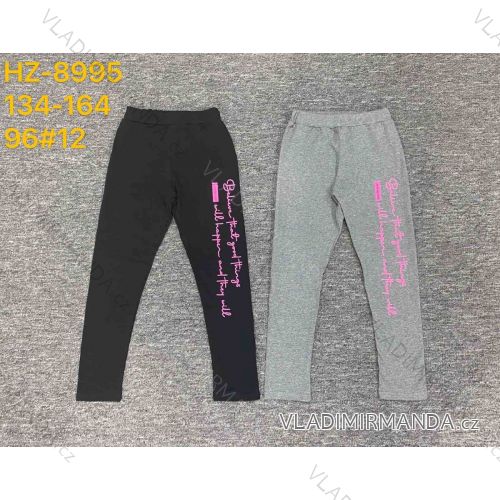 Girls' long leggings (134-146) ACTIVE SPORT ACT23HZ-8995