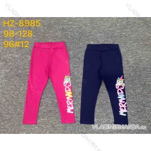 Girls' long leggings (98-128) ACTIVE SPORT ACT22HZ-8888