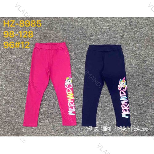 Girls' long leggings (98-128) ACTIVE SPORT ACT22HZ-8888