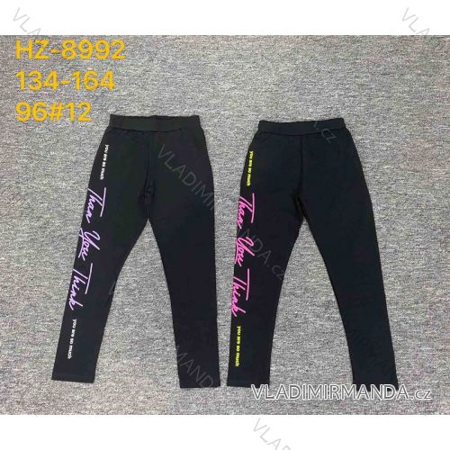 Girls' long leggings (134-146) ACTIVE SPORT ACT23HZ-8992