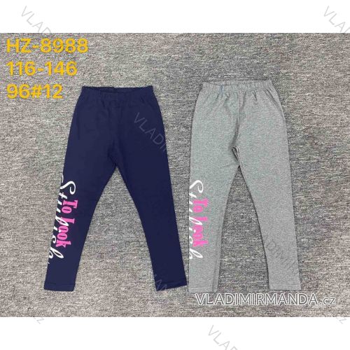 Long leggings children's youth girls (116-146) ACTIVE SPORT ACT23HZ-8988