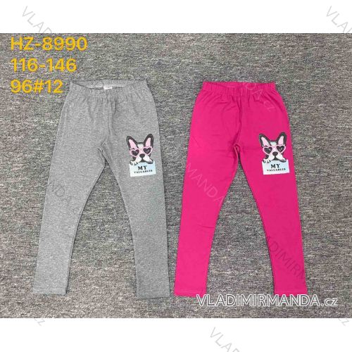 Long leggings children's youth girls (116-146) ACTIVE SPORT ACT23HZ-8990