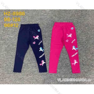 Girls' long leggings (98-128) ACTIVE SPORT ACT22HZ-8888