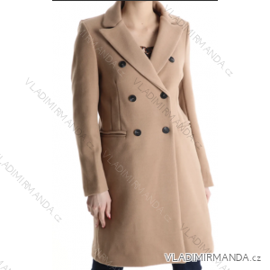 Women's Autumn Leather Long Sleeve Coat (S/M ONE SIZE) ITALIAN FASHION IMPLM2255500