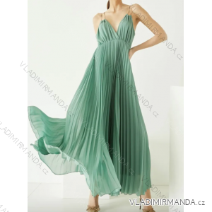 Women's long elegant dress with straps (S/M ONE SIZE) ITALIAN FASHION IMPLP2389050135