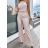 Women's Long Pants and Long Sleeve Top Set (S/M ONE SIZE) ITALIAN FASHION IMPGM233365