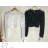 Women's Lace Croptop Long Sleeve Blouse (S/M ONE SIZE) ITALIAN FASHION IMPGM233371