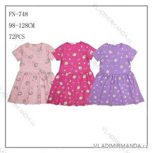 Girl's short sleeve dress (98-128) SEZON SEZ22FN-733