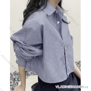 Women's Elegant Long Sleeve Blouse (S/M ONE SIZE) ITALIAN FASHION IMM23MS53757