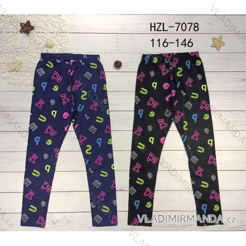 Long leggings children's youth girls (116-146) ACTIVE SPORT ACT23HZL-7078