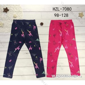 Girls' long leggings (98-128) ACTIVE SPORT ACT22HZ-8888