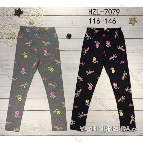 Long leggings children's youth girls (116-146) ACTIVE SPORT ACT23HZL-7079